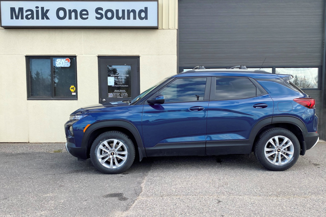 GMC 2021 Trailblazer with professional window tint in North Bay